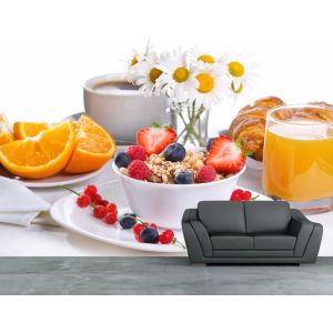 Gesundes Frühstück Fototapete