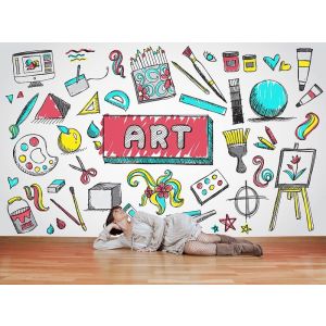 Malerei und Kunst Fototapete
