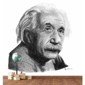 Albert Einstein Fototapete