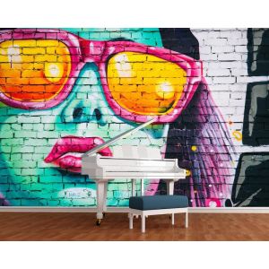 Stil namens Graffiti Fototapete