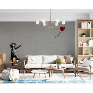 Banksy und Hoffnung Fototapete