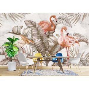 Flamingo Fototapete