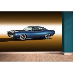 1970 Plymouth Cuda Modellauto Fototapete