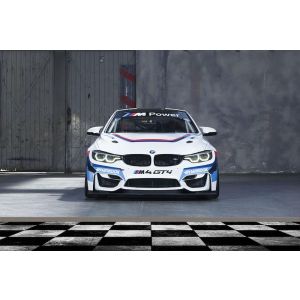 BMW GT4 Rennauto Fototapete