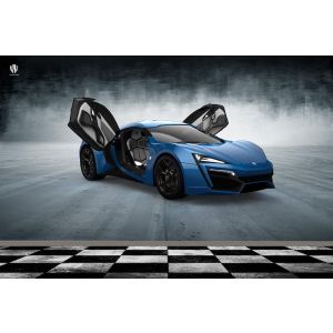 W Motor Lykan Hypersport Fototapete