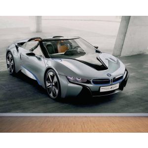 BMW i8 Hybrid Auto Fototapete