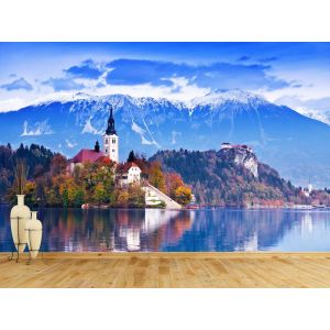 Bled See in Slovenien Fototapete