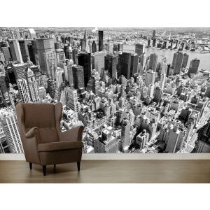 New York Schwar-weiß Fototapete