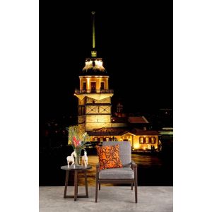 Abend im Leanderturm Fototapete