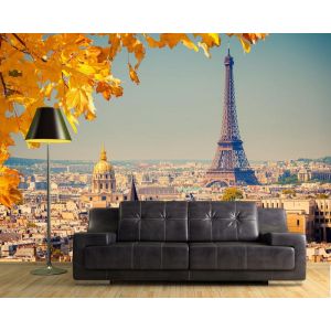 Herbst in Paris Fototapete
