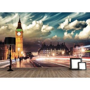 Londoner Wolken Fototapete