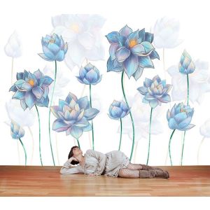 Blumen fürs Wohnzimmer Fototapete
