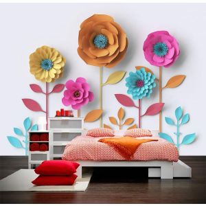 Blumenpuppen Fototapete