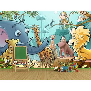 Kinderzimmer Tiere Fototapete
