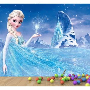 Elsa und das Kristallschloss Fototapete