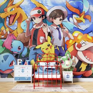Pokemon Abenteuer Fototapete