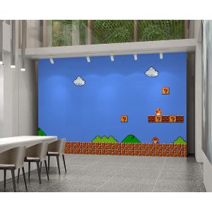 Pixel-Art Mario Fototapete