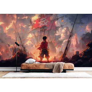 One Piece Luffy Fototapete