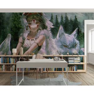 Prinzessin Mononoke Fototapete