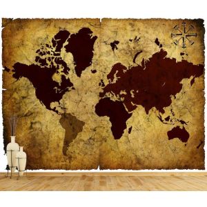 Kompass der Welt Fototapete