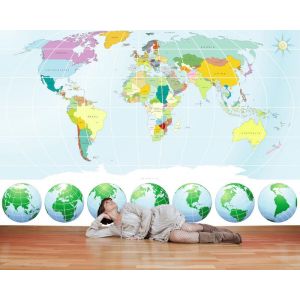 Die Welt aus jeder Perspektive Fototapete