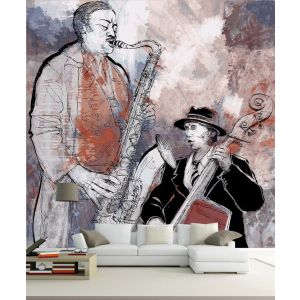 Die Basics von Jazz Fototapete