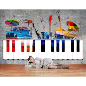 Musikinstrumente Fototapete