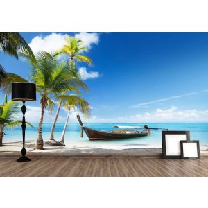 Urlaub in den Tropen Fototapete