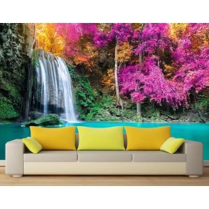 Thailand Nationalpark Wasserfall Fototapete