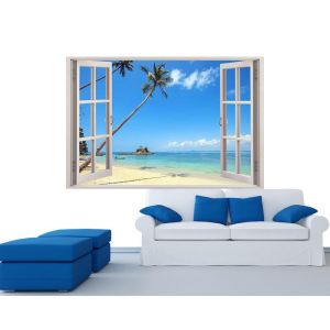 Fensterblick Fototapete
