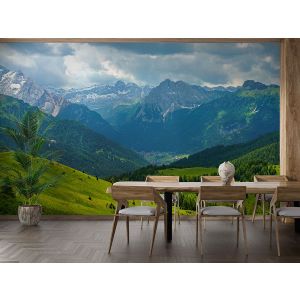 Alpenlandschaft Fototapete