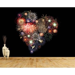 Feuerwerk Fototapete