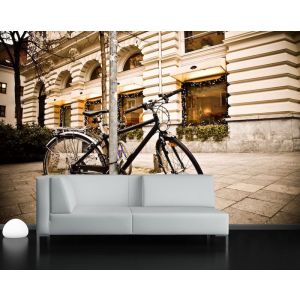 Fahrradtour Fototapete