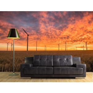 Windturbine Fototapete