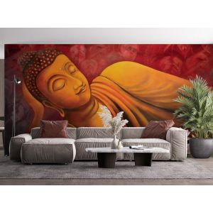 Erleuchteter Zen-Buddha Fototapete