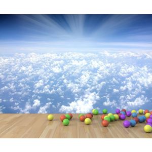 Die Schönheit der Wolken Fototapete