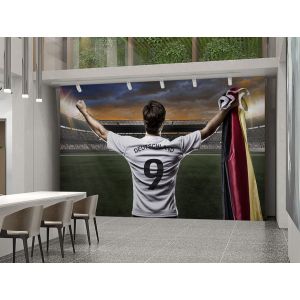 Deutsche Fußballmannschaft Fototapete