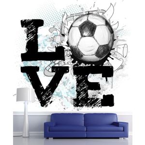 Ich Liebe Fußball Fototapete