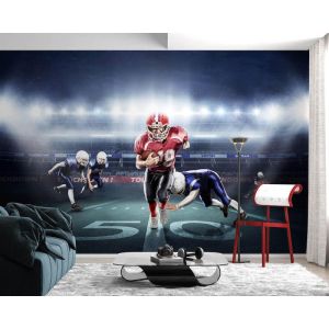American-Football-Spieler Fototapete