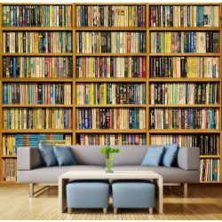Bücherregal Fototapete