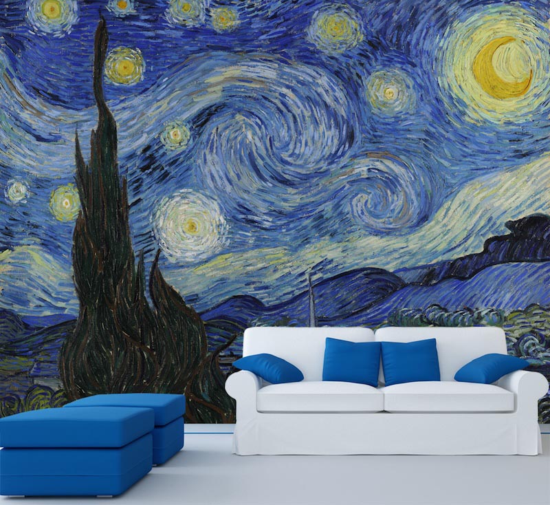 Sternenhelle Nacht Tapete | 3DFototapete - 2