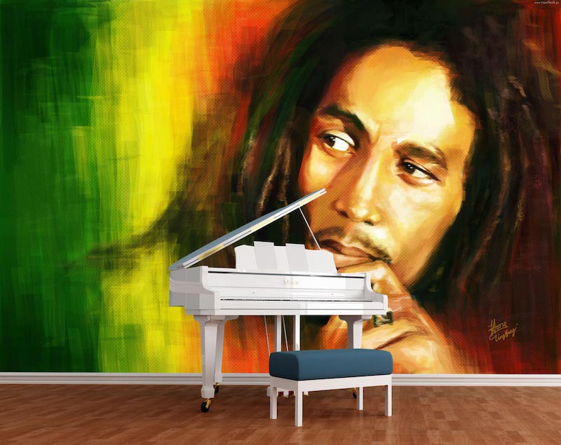 Bob Marely Tapete | 3DFototapete - 2