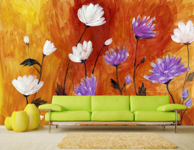 Blumen Tapete | 3DFototapete - 2