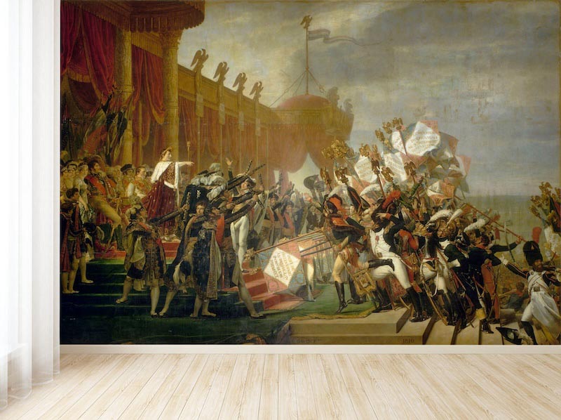 Serment de I'armee Fait Tapete | 3DFototapete - 2