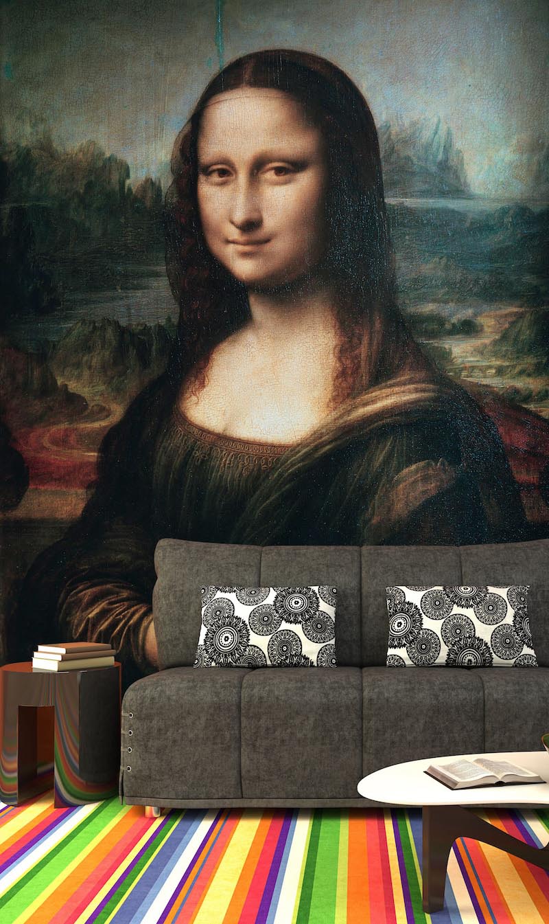 Mona Lisa Tapete | 3DFototapete - 2