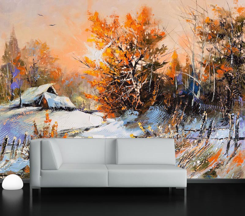 Waldbrand Tapete | 3DFototapete - 2