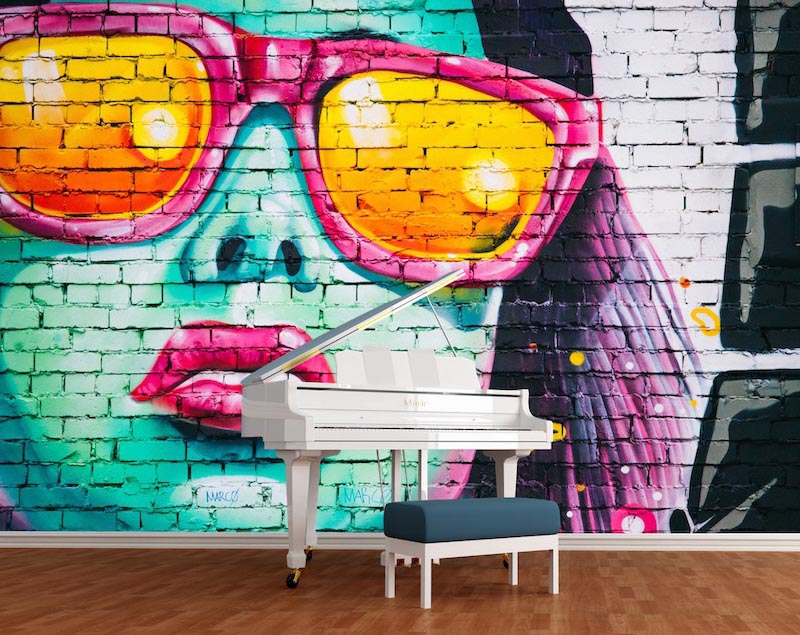 Stil namens Graffiti Tapete | 3DFototapete - 2
