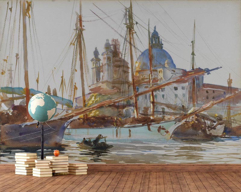 Kirche in Venedig Tapete | 3DFototapete - 2