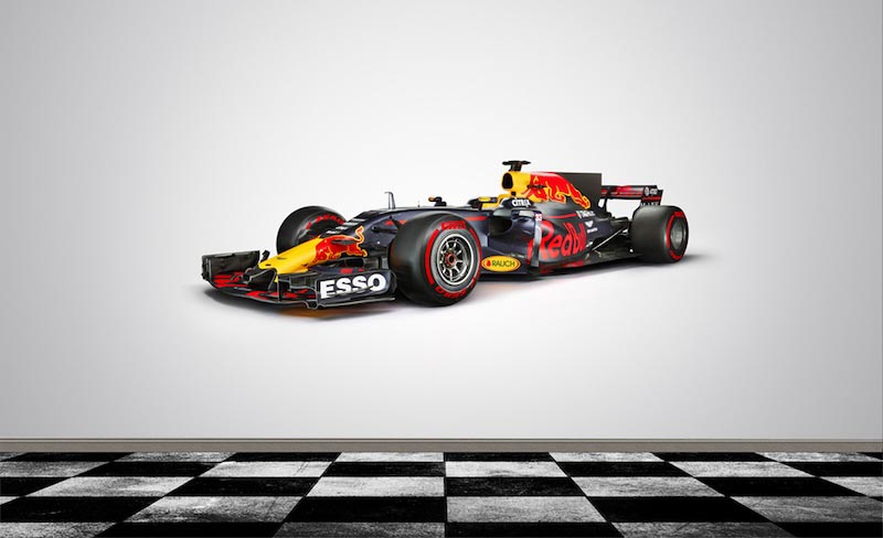 F1 Redbull Tapete | 3DFototapete - 2