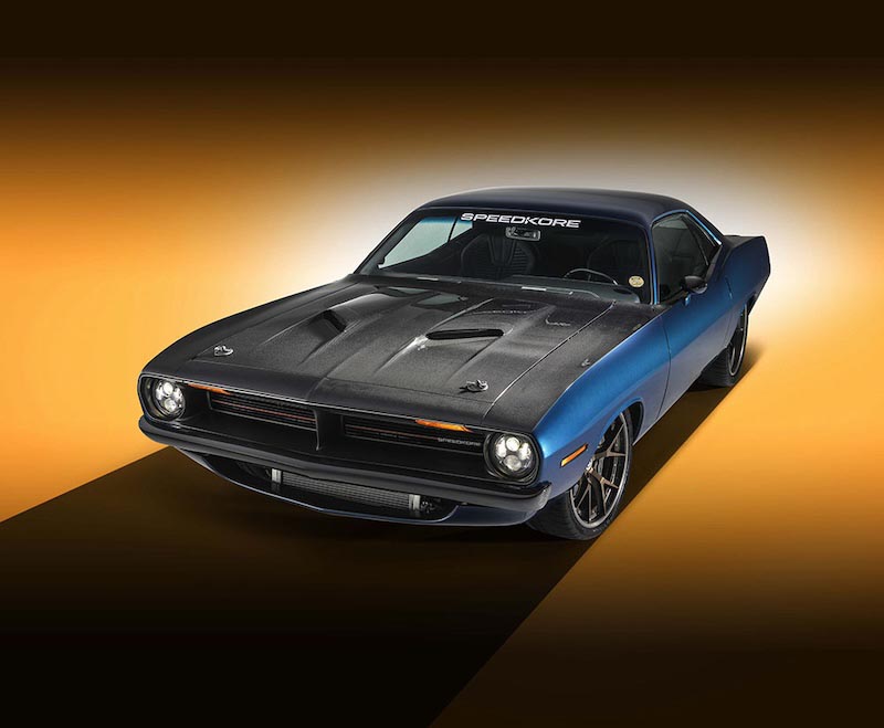 1970 Plymouth Cuda Speedkore Tapete | 3DFototapete